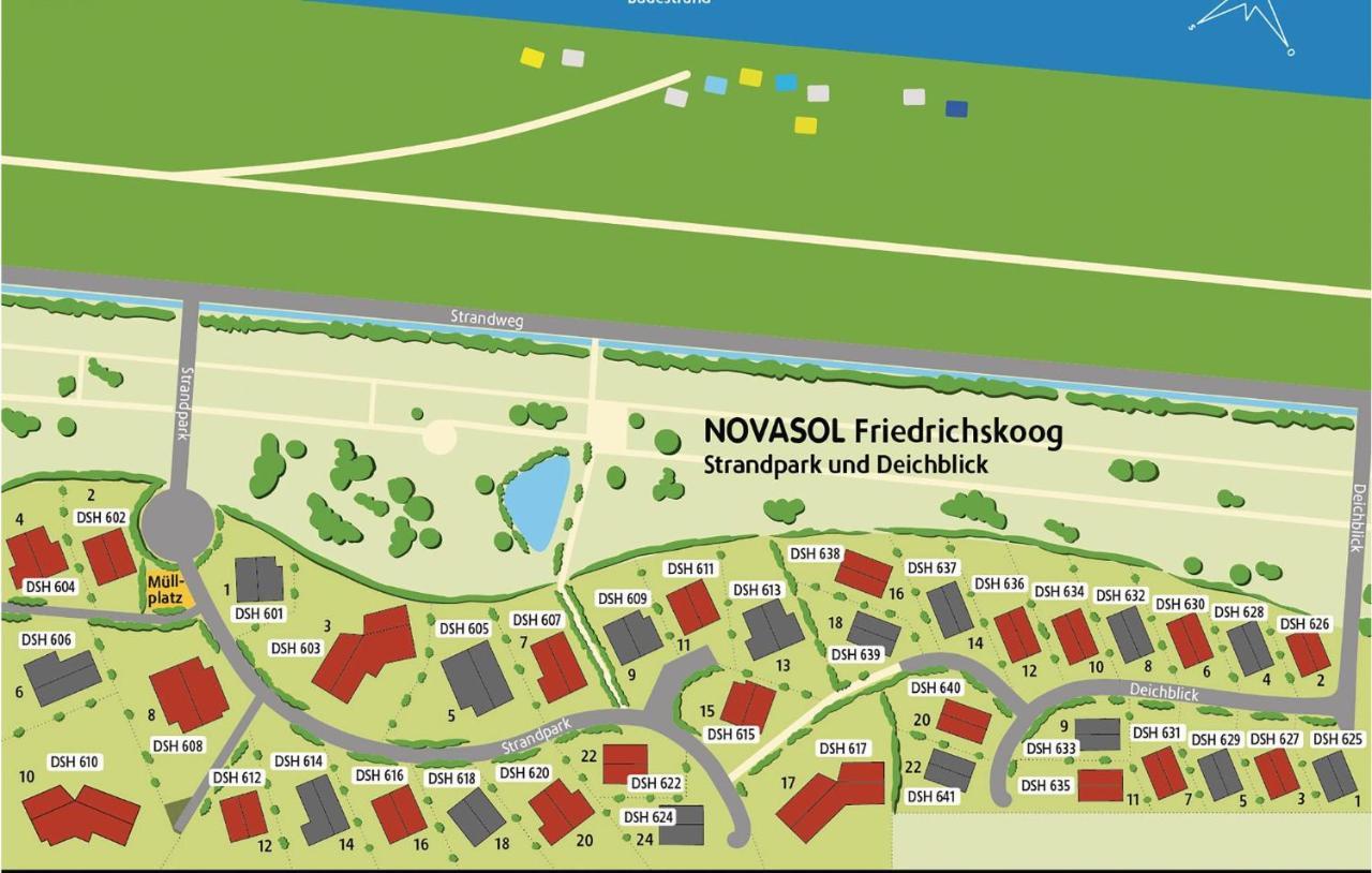 Friedrichskoog-Deichblick 14 Villa ภายนอก รูปภาพ